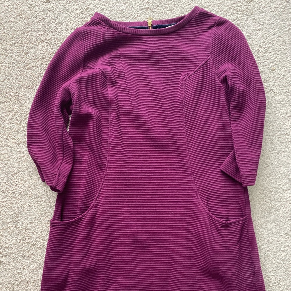Deep purple/burgundy Boden Dress 14r